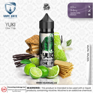 YUKI - One 1 Up E-Juice 60ML Abudhabi KSA Riyadh