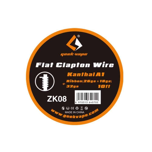GeekVape Kanthal A1 Flat Clapton Wire Ribbon ZK08 - Accessories - UAE - KSA - Abu Dhabi - Dubai - 