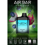 Air Bar - Nex Disposable Vape Device (6500 Puffs) ABU DHABI DUBAI AL AIN RUWAIS SHARJAH KSA