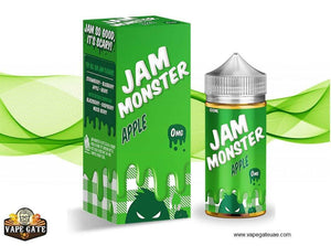 Apple - Jam Monster - 3 mg / 100 ml - E-LIQUIDS - UAE - KSA - Abu Dhabi - Dubai - RAK 1
