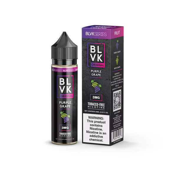 Purple Grape - BLVK Unicorn - 3 mg / 60 ml - E-LIQUIDS - UAE - KSA - Abu Dhabi - Dubai - RAK