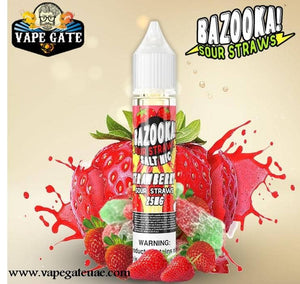 Strawberry 30ml SaltNic by Bazooka - Salt Nic - UAE - KSA - Abu Dhabi - Dubai - RAK 1