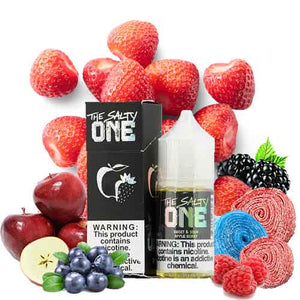 The Salty One Sweet & Sour Apple Berry 30ml SaltNic by Beard Vape Co
