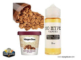 Butter Pecan Ice-Cream - No Hype Vapors - 3 mg / 100 ml - E-LIQUIDS - UAE - KSA - Abu Dhabi - Dubai 