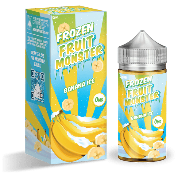 Frozen Banana Ice - Jam Monster - Fruit Monster Abudhabi Dubai KSA Al Ain