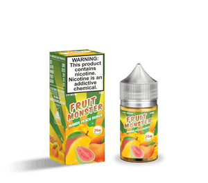 Mango Peach Guava Saltnic 30 ml - Jam Monster - Fruit - 24 mg / Salt Nic - UAE - KSA - Abu Dhabi - 