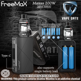 Freemax Maxus 200W TC Kit abudhabi dubai KSA oman muscat