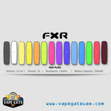 FXR dispsoable vaporizer, disposable pods available in uae store, disposable pods in dubai and abu dhabi online, shops disposable uae