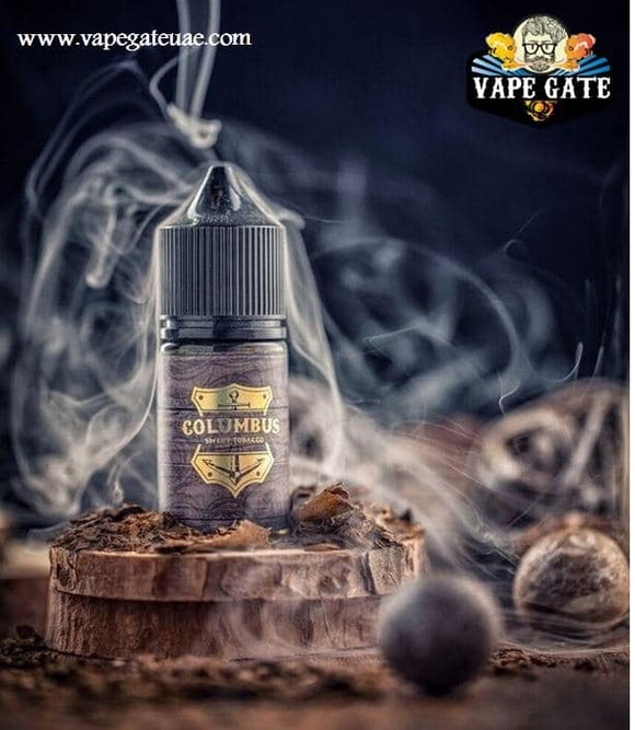 Columbus Sweet Tobacco 30ml SaltNic by Grand Eliquid available in Abu Dhabi Dubai online store