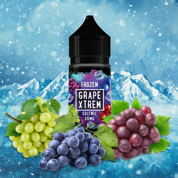 Grape Xtrem Frozen Saltnic by Sam Vapes abudhabi KSA Oman 