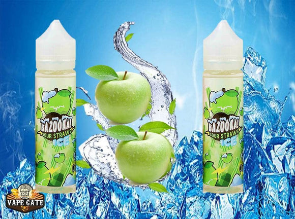 Green Apple Sour Ice - Bazooka - E-LIQUIDS - UAE - KSA - Abu Dhabi - Dubai - RAK 1