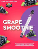 GROPON DISPOSABLE VAPORIZER - Grapes Smoothie - Pods - UAE - KSA - Abu Dhabi - Dubai - RAK 8