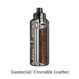 URSA QUEST MULTI KIT – LOST VAPE - Gunmetal Crocodile Leather - Vape Kits - UAE - KSA - Abu Dhabi - 