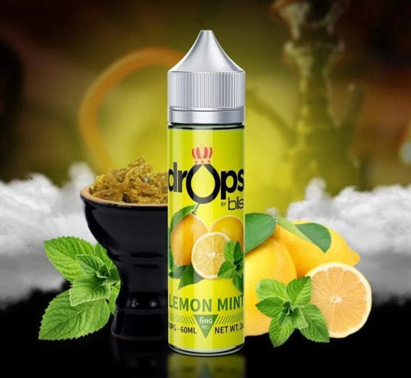 Lemon Mint 60ml E liquid by Drop By Blis - E-LIQUIDS - UAE - KSA - Abu Dhabi - Dubai - RAK 1
