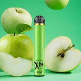 PUFF XTRA Disposable Vaporiser - 1500 puffs (50 mg) - Green Apple - Pods - UAE - KSA - Abu Dhabi - 