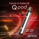 Justfog QPod Starter Kit 900mAh-ras al khaima-abu dhabi-uae-riyadh-saudi-arabia