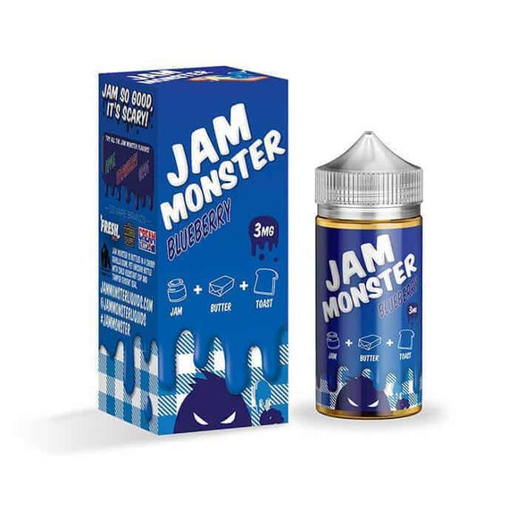 Blueberry E liquid- Jam Monster - E-LIQUIDS - UAE - KSA - Abu Dhabi - Dubai - RAK 1
