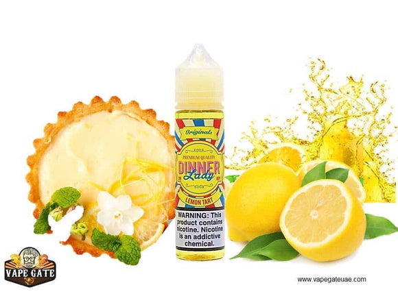 Lemon Tart - Dinner Lady - E-LIQUIDS - UAE - KSA - Abu Dhabi - Dubai - RAK 1