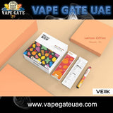 MICKO Disposable Vaporizer - VEIIK - Lemon Citron - Pods - UAE - KSA - Abu Dhabi - Dubai - RAK 12