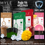 Myle Pods V4 - 4pcs/pack - UAE - KSA - Abu Dhabi - Dubai - RAK 1
