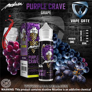 Purple Crave Classic Series - Medusa Juice Co. 60ml abu dhabi dubai rak sharjah fujairah ksa