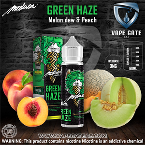 Green Haze Classic Series - Medusa Juice Co. 60ml ABU DHABI DUBAI UMM AL QUAWAIN KSA RAK