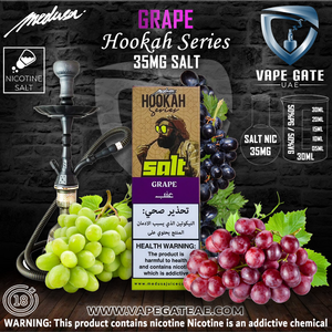 Grape Hookah Series - Medusa Juice Co. 30ml ABU DHABI DUBAI FUJAIRAH SHARJAH KSA