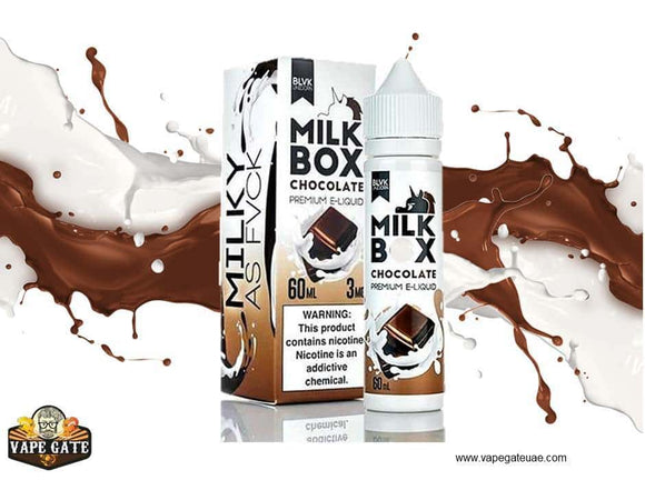 Milk Box Chocolate - BLVK Unicorn - 3 mg / 60 ml - E-LIQUIDS - UAE - KSA - Abu Dhabi - Dubai - RAK 1