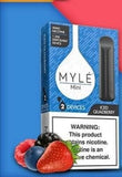 MYLE Mini Iced Quad Berry Disposable Device Abu Dhabi