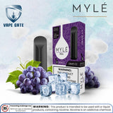 Myle Mini Grape iCE Disposable Pods Abu Dhabi Dubai Al Ain Ajman Fujairah
