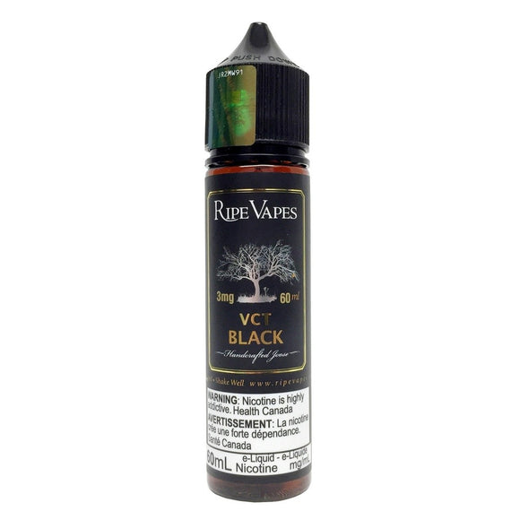 VCT Black 60ml E liquid by Ripe Vape Abudhabi Dubai KSA