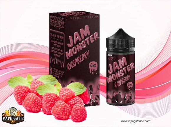 Raspberry - Jam Monster - E-LIQUIDS - UAE - KSA - Abu Dhabi - Dubai - RAK 1