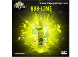 Sub Lime 60ml E liquid by Riot Squad ABu Dhabi & Dubai UAE