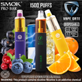SMOK Pro Bar Disposable Vape Kit 1500 Puffs 1000mAh Abudhabi Dubai KSA