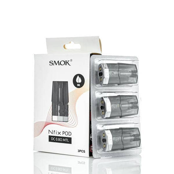 SMOK NFIX Replacements Pods - 0.8 ohm MTL - UAE - KSA - Abu Dhabi - Dubai - RAK 1