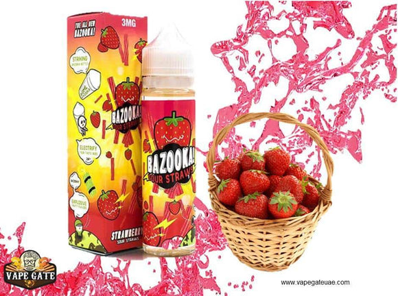 Strawberry Sour - Bazooka - E-LIQUIDS - UAE - KSA - Abu Dhabi - Dubai - RAK 1