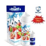 Strawberry Ice 60ml E liquid by Zomo