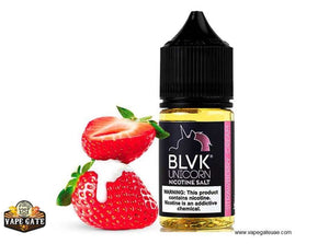 Strawberry Cream - BLVK Unicorn - Salt Nic - UAE - KSA - Abu Dhabi - Dubai - RAK 1