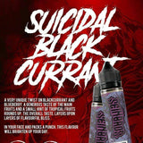 Suicidal Blackcurrant 60ml E Liquid 0mg Nicotine by Seinbros - mg / 60 ml - E-LIQUIDS - UAE - KSA - 