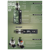 Drag Mini Kit Platinum Edition from VOOPOO - Vape Kits - UAE - Abu Dhabi - Dubai - KSA - RAK 12