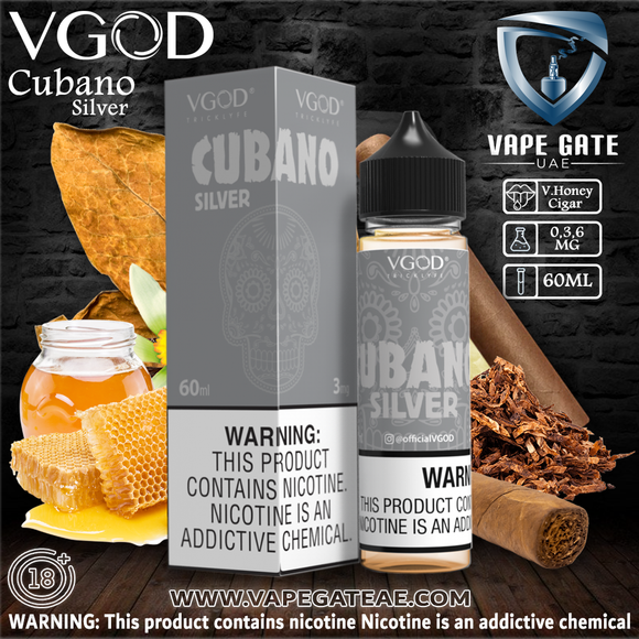 VGOD Cubano Silver In Abu Dhabi, Dubai and all UAE