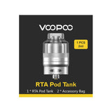 VOOPOO RTA Pod Tank 2ml - Coils & Tanks - UAE - KSA - Abu Dhabi - Dubai - RAK 2