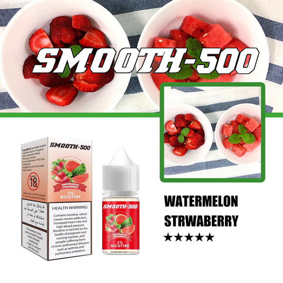 Smooth 500 Salt - Watermelon Strawberry 30ml abu dhabi dubai ksa