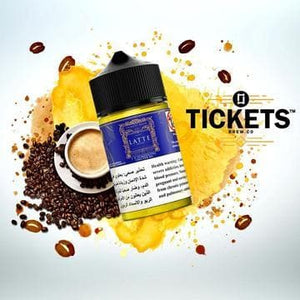 Latte E liquid by Tickets Brew Co - 3mg - 50 ml - E-LIQUIDS - UAE - KSA - Abu Dhabi - Dubai - RAK 1