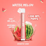 SMOOTH DISPOSABLES (50MG - 1200 Puffs) - Watermelon - Pods - UAE - KSA - Abu Dhabi - Dubai - RAK 13