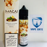 Tobacco Custard Hazelnut -  by Mazaj 60ml E Juice Abudhabi Dubai KSA UK