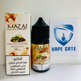 Tobacco Custard Hazelnut -  by Mazaj 30ml SaltNic Abudhabi Dubai KSA Uk\