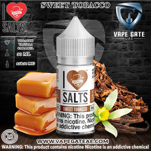 Sweet Tobacco - I Love Salts / Mad Hatter Juice - Salt Nic - UAE - KSA - Abu Dhabi - Dubai - RAK