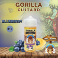 Gorilla Custard Blueberry E Liquid by E&B Flavor Abu Dhabi Dubai Al Ain KSA