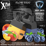 Xtra Flow Disposable Device - (5500 Puffs) Abudhabi Dubai KSA